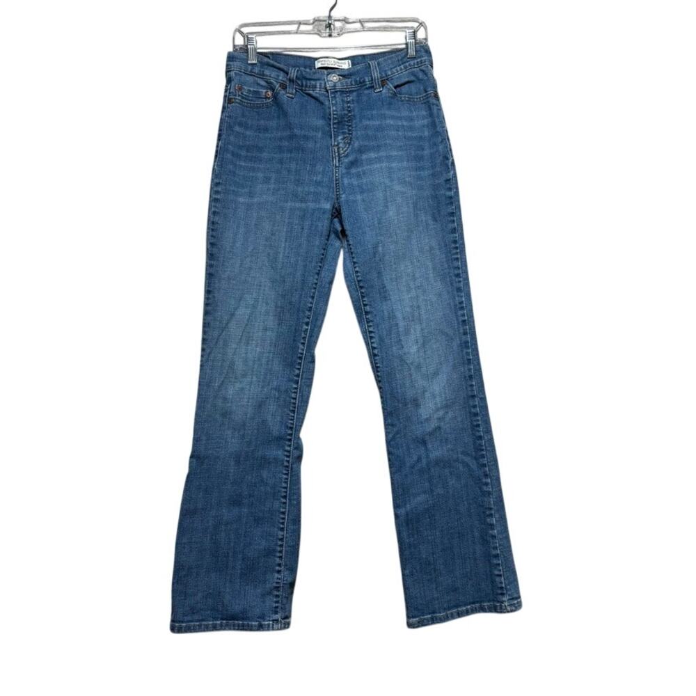 Levi's 512 Perfectly Slimming Boot Cut Jeans Women's Size 10 Medium Wash Pockets